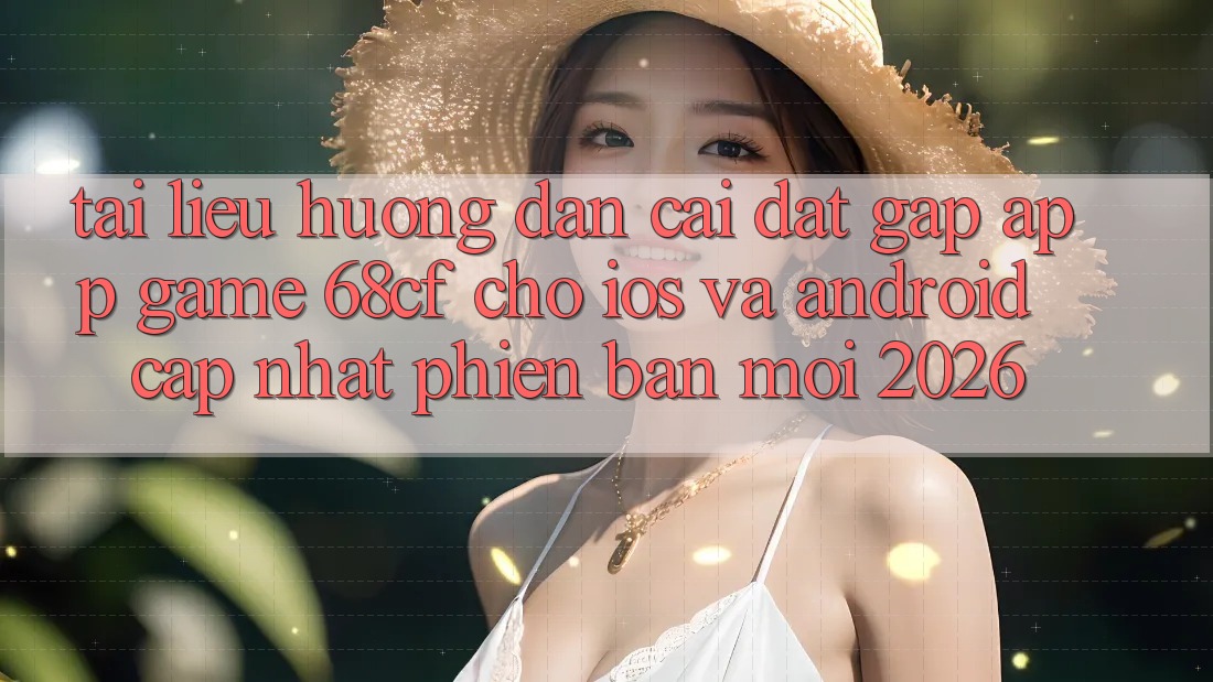 Tài liệu hướng dẫn Cài đặt Gấp App Game 68cf Cho iOS Và Android (Cập Nhật Phiên bản mới 2026)