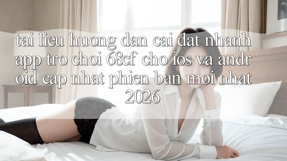 Tài liệu hướng dẫn Cài đặt Nhanh App Trò chơi 68cf Cho iOS Và Android (Cập Nhật Phiên bản mới Nhất 2026)