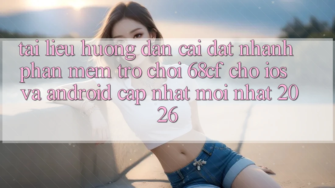 Tài liệu hướng dẫn Cài đặt Nhanh Phần mềm Trò chơi 68cf Cho iOS Và Android (Cập Nhật Mới nhất 2026)