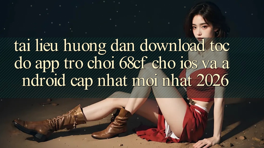 Tài liệu hướng dẫn Download Tốc độ App Trò chơi 68cf Cho iOS Và Android (Cập Nhật Mới Nhất 2026)