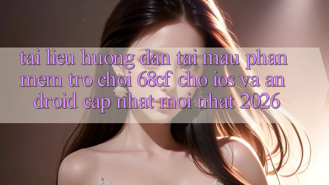 Tài liệu hướng dẫn Tải Mau Phần mềm Trò chơi 68cf Cho iOS Và Android (Cập Nhật Mới Nhất 2026)