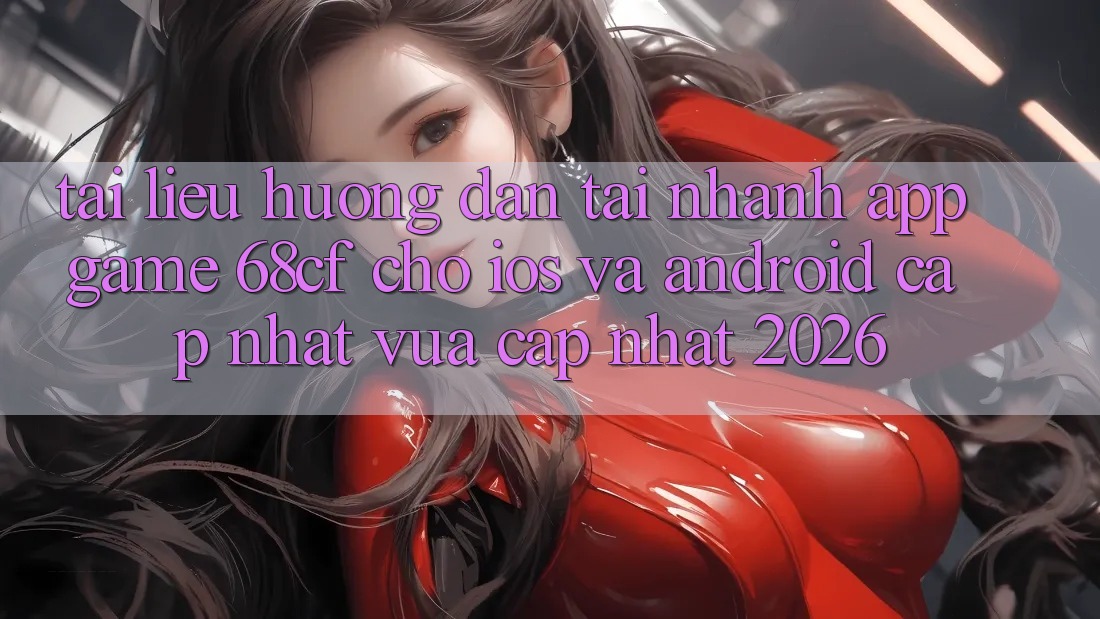 Tài liệu hướng dẫn Tải Nhanh App Game 68cf Cho iOS Và Android (Cập Nhật Vừa cập nhật 2026)