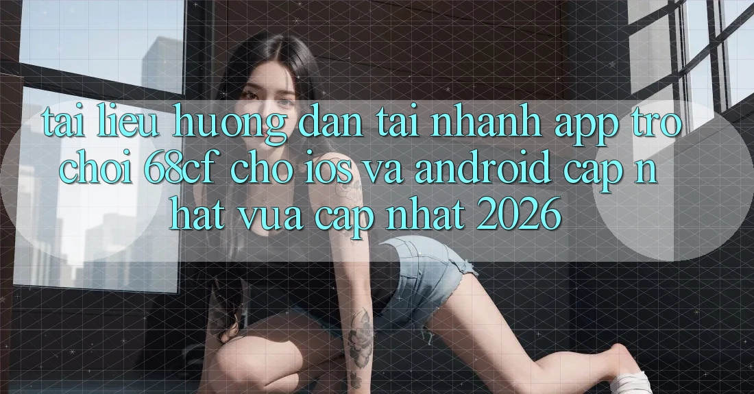 Tài liệu hướng dẫn Tải Nhanh App Trò chơi 68cf Cho iOS Và Android (Cập Nhật Vừa cập nhật 2026)