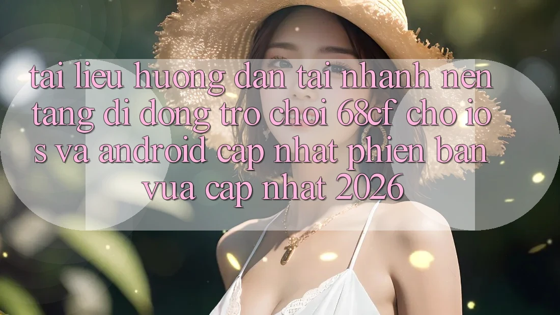 Tài liệu hướng dẫn Tải Nhanh Nền tảng di động Trò chơi 68cf Cho iOS Và Android (Cập Nhật Phiên bản vừa cập nhật 2026)