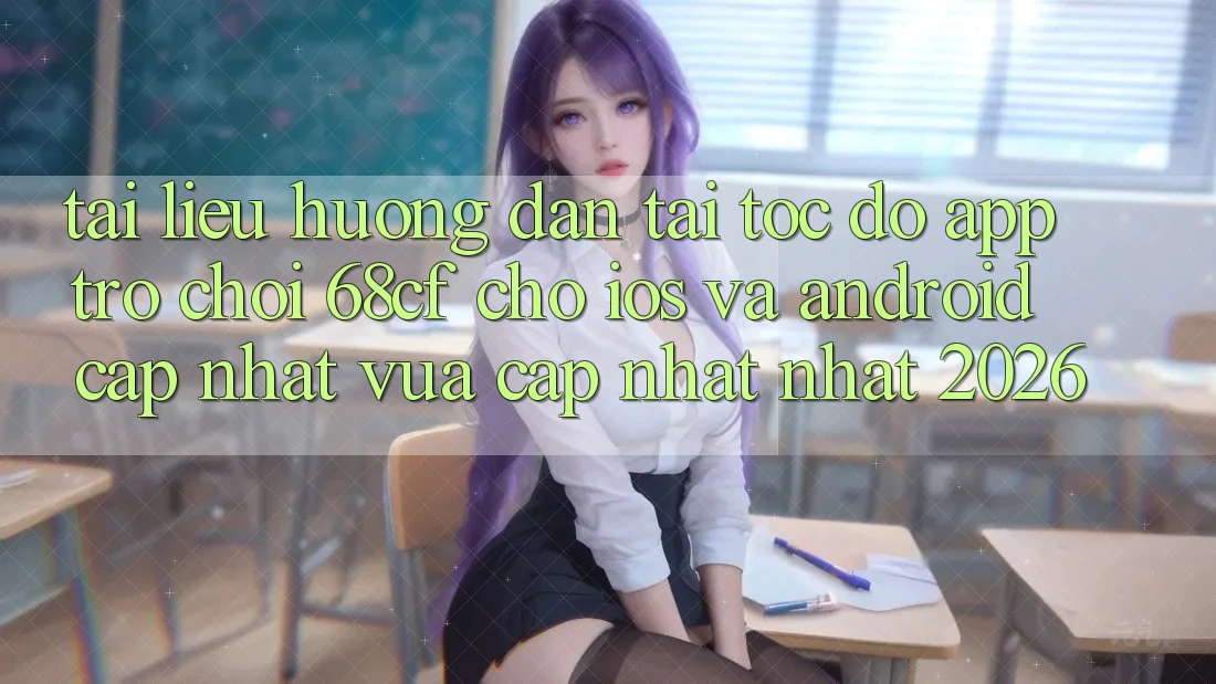 Tài liệu hướng dẫn Tải Tốc độ App Trò chơi 68cf Cho iOS Và Android (Cập Nhật Vừa cập nhật Nhất 2026)