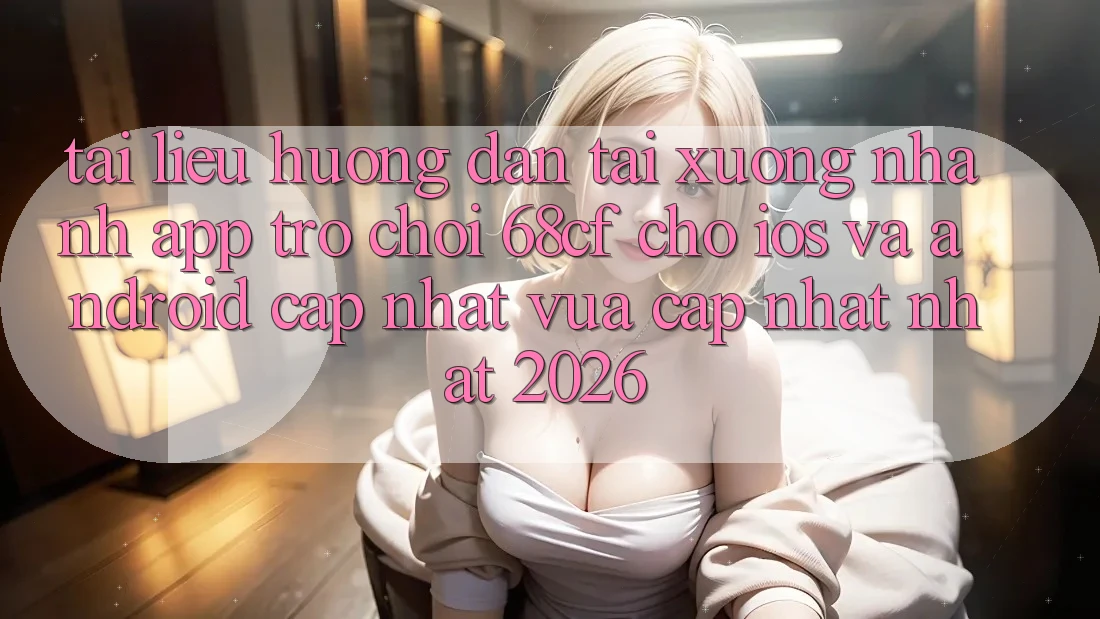 Tài liệu hướng dẫn Tải xuống Nhanh App Trò chơi 68cf Cho iOS Và Android (Cập Nhật Vừa cập nhật Nhất 2026)