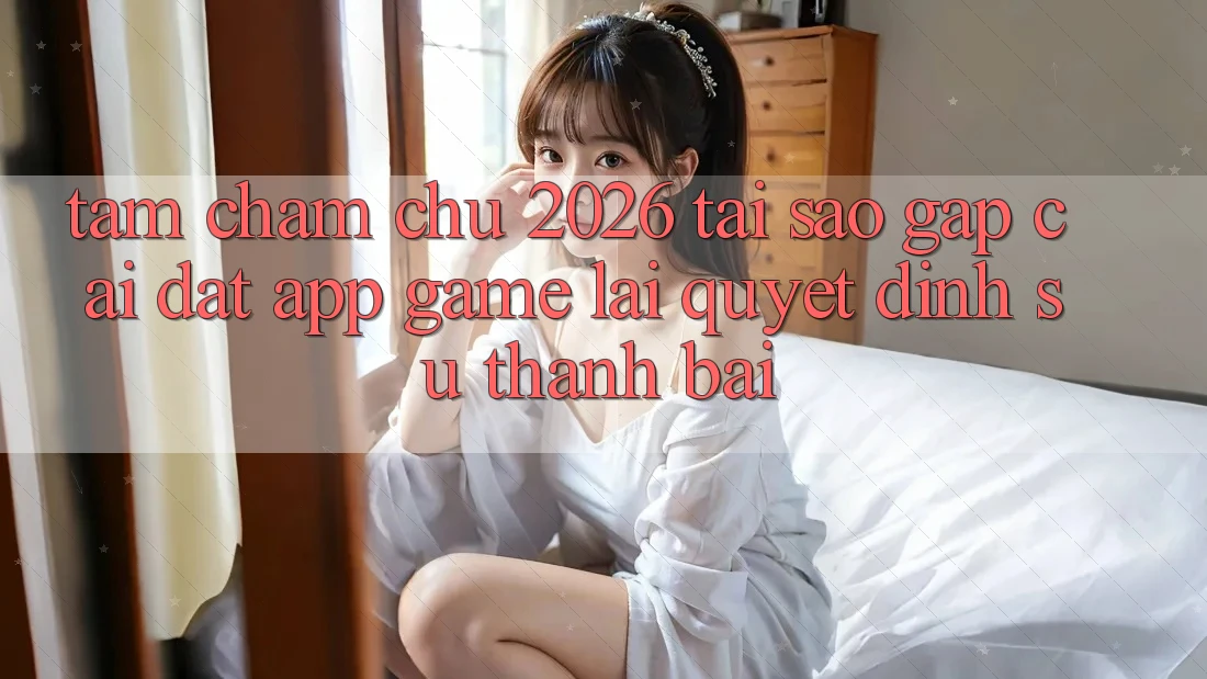 Tầm Chăm chú 2026: Tại Sao Gấp Cài đặt App Game Lại Quyết Định Sự Thành Bại?