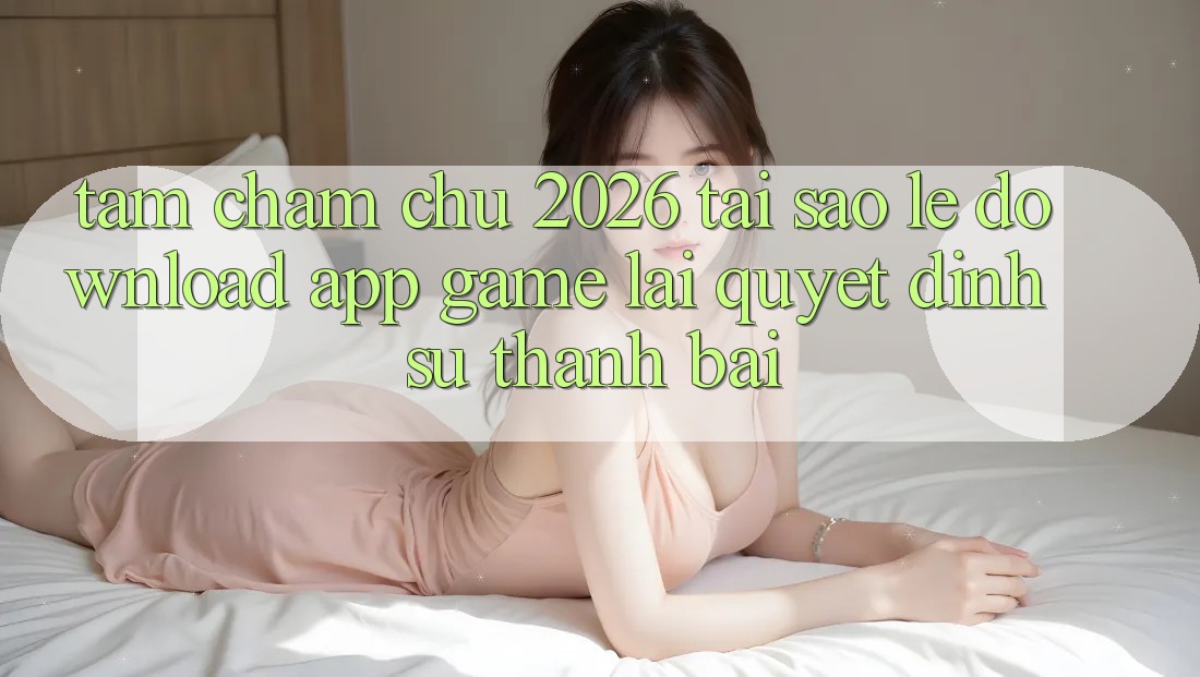 Tầm Chăm chú 2026: Tại Sao Lẹ Download App Game Lại Quyết Định Sự Thành Bại?