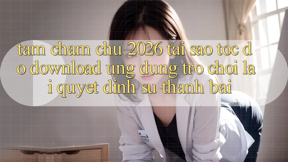 Tầm Chăm chú 2026: Tại Sao Tốc Độ Download Ứng dụng Trò chơi Lại Quyết Định Sự Thành Bại?
