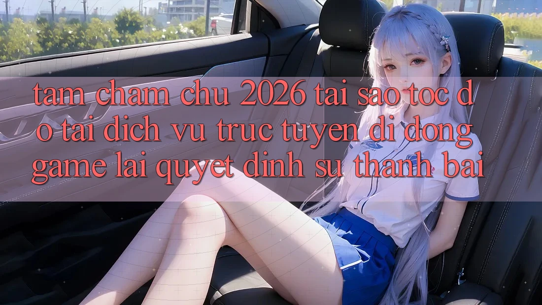 Tầm Chăm chú 2026: Tại Sao Tốc Độ Tải Dịch vụ trực tuyến di động Game Lại Quyết Định Sự Thành Bại?