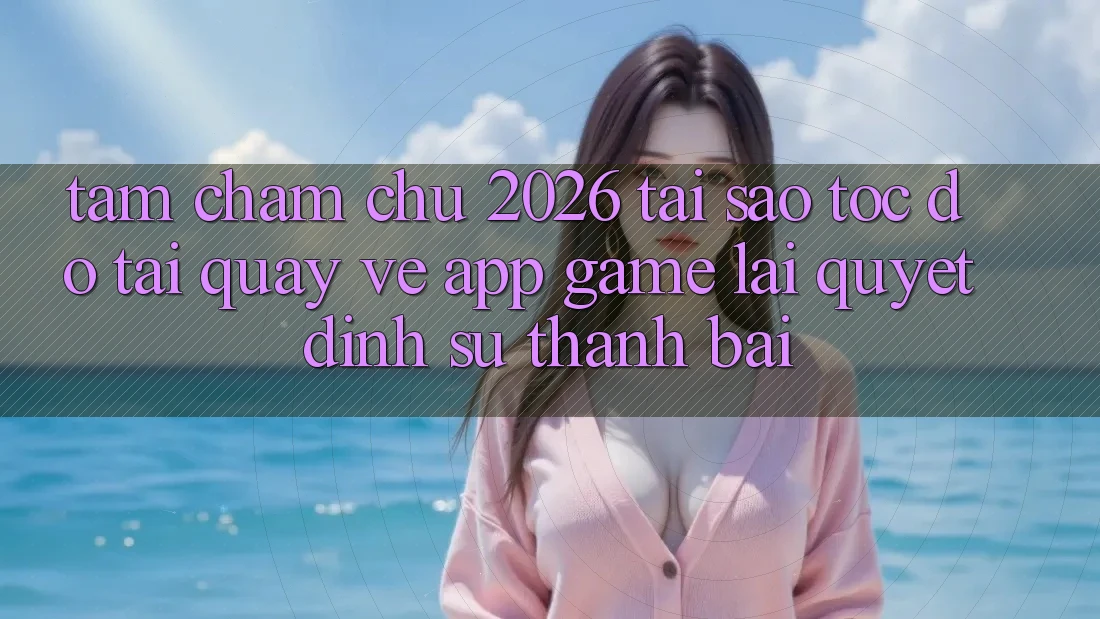 Tầm Chăm chú 2026: Tại Sao Tốc Độ Tải quay về App Game Lại Quyết Định Sự Thành Bại? Tầm Chăm chú 2026: Tại Sao Tốc Độ Tải quay về App Game Lại Quyết Định Sự Thành Bại?