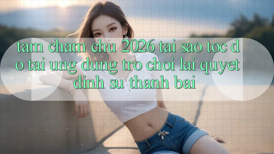 Tầm Chăm chú 2026: Tại Sao Tốc độ Tải Ứng dụng Trò chơi Lại Quyết Định Sự Thành Bại?
