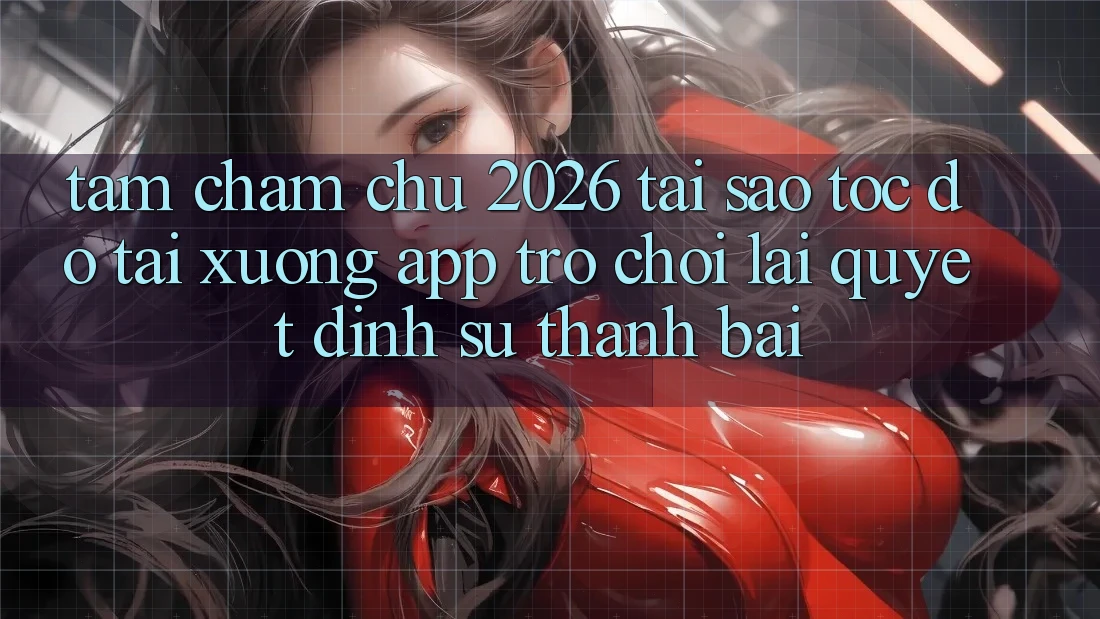 Tầm Chăm chú 2026: Tại Sao Tốc Độ Tải xuống App Trò chơi Lại Quyết Định Sự Thành Bại?