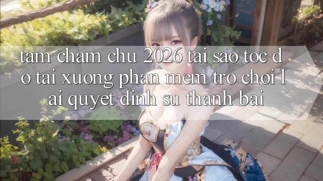 Tầm Chăm chú 2026: Tại Sao Tốc Độ Tải xuống Phần mềm Trò chơi Lại Quyết Định Sự Thành Bại? Tầm Chăm chú 2026: Tại Sao Tốc Độ Tải xuống Phần mềm Trò chơi Lại Quyết Định Sự Thành Bại?