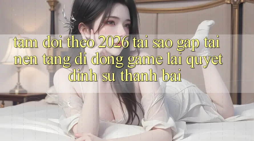 Tầm Dõi theo 2026: Tại Sao Gấp Tải Nền tảng di động Game Lại Quyết Định Sự Thành Bại?