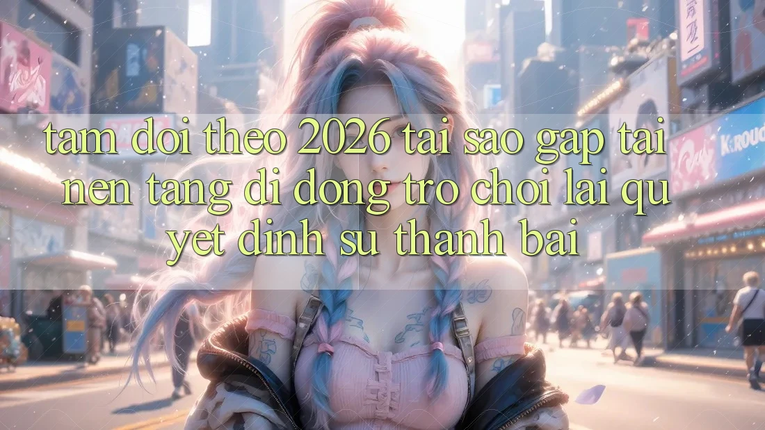 Tầm Dõi theo 2026: Tại Sao Gấp Tải Nền tảng di động Trò chơi Lại Quyết Định Sự Thành Bại?