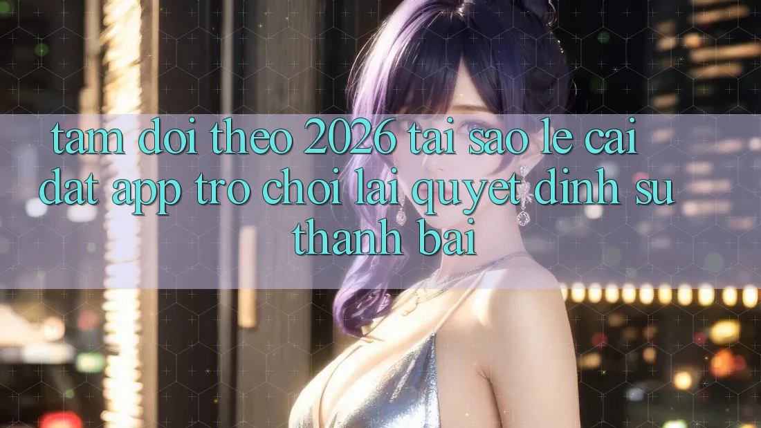 Tầm Dõi theo 2026: Tại Sao Lẹ Cài đặt App Trò chơi Lại Quyết Định Sự Thành Bại?