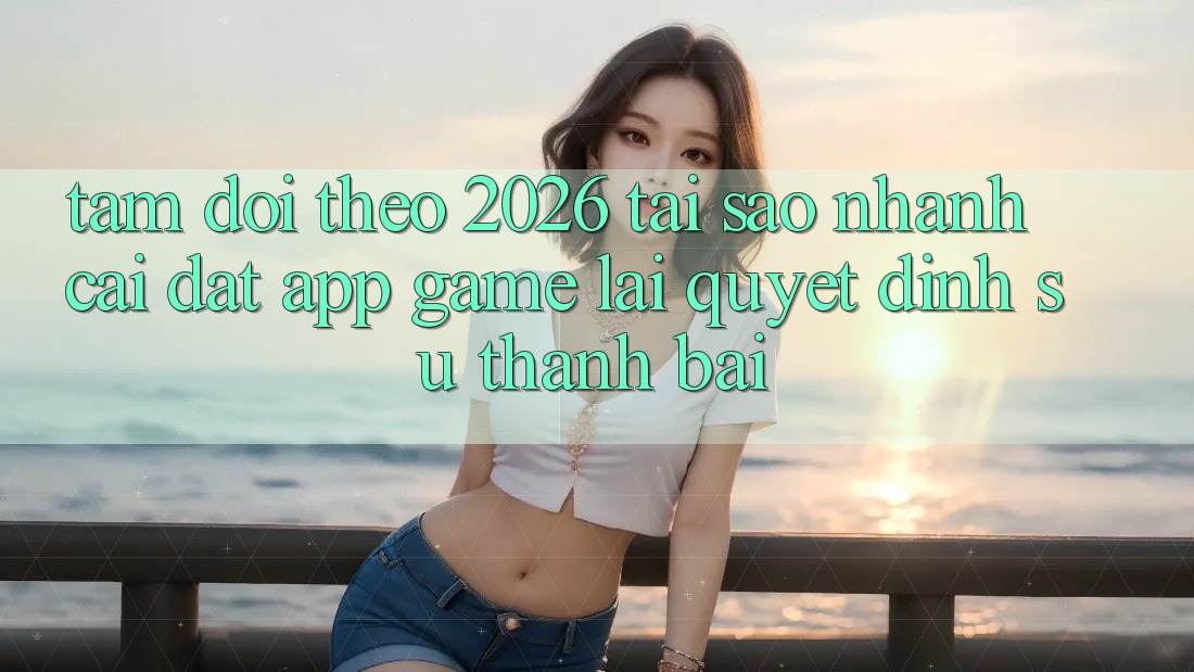 Tầm Dõi theo 2026: Tại Sao Nhanh Cài đặt App Game Lại Quyết Định Sự Thành Bại?