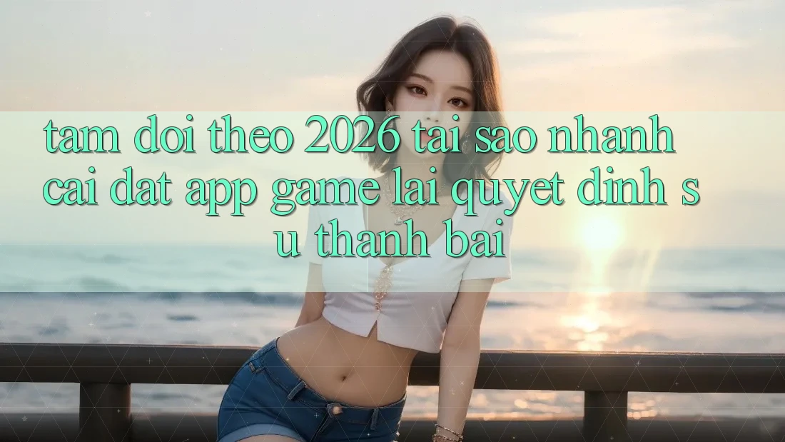 Tầm Dõi theo 2026: Tại Sao Nhanh Cài đặt App Game Lại Quyết Định Sự Thành Bại?