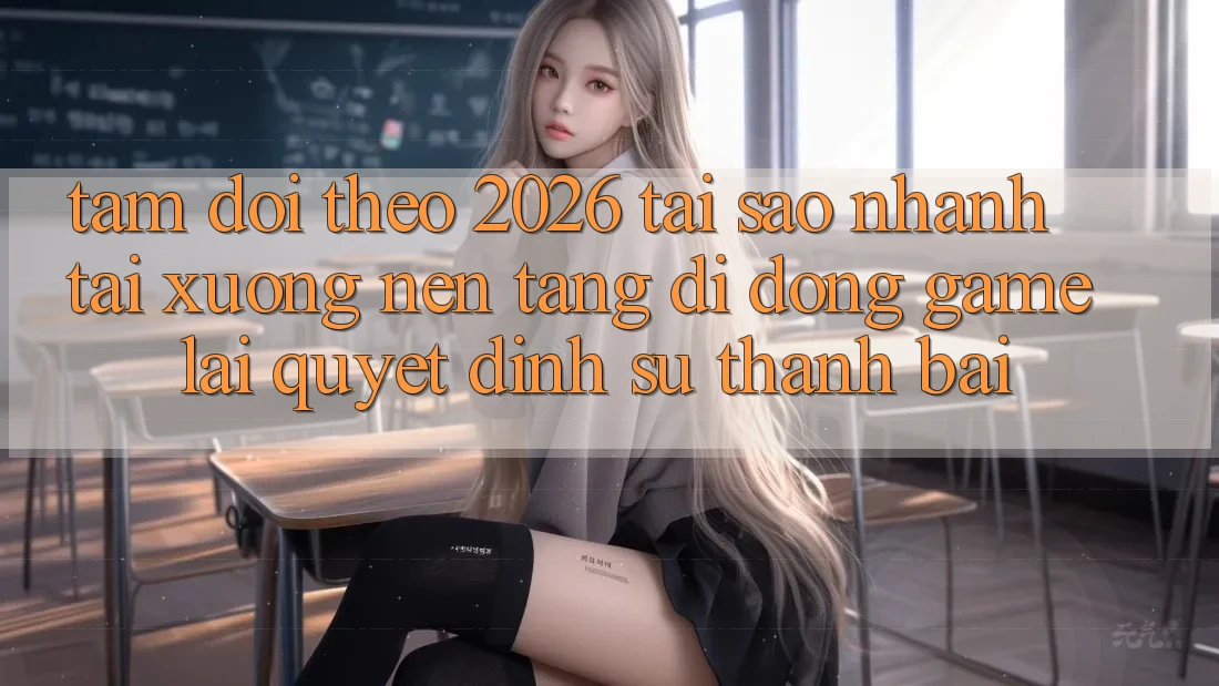 Tầm Dõi theo 2026: Tại Sao Nhanh Tải xuống Nền tảng di động Game Lại Quyết Định Sự Thành Bại?