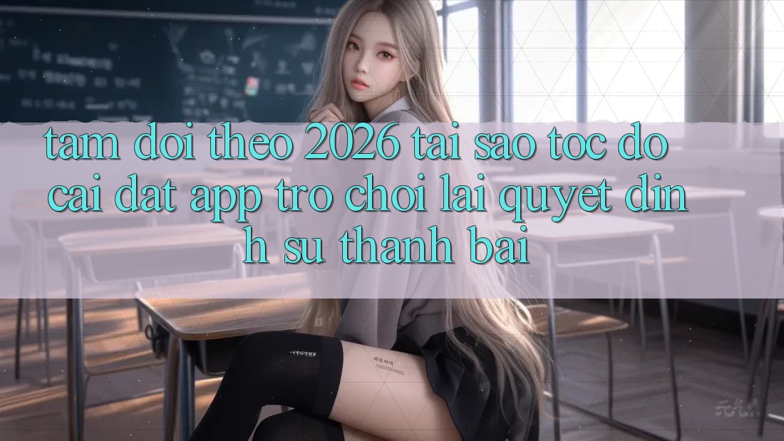 Tầm Dõi theo 2026: Tại Sao Tốc Độ Cài đặt App Trò chơi Lại Quyết Định Sự Thành Bại?