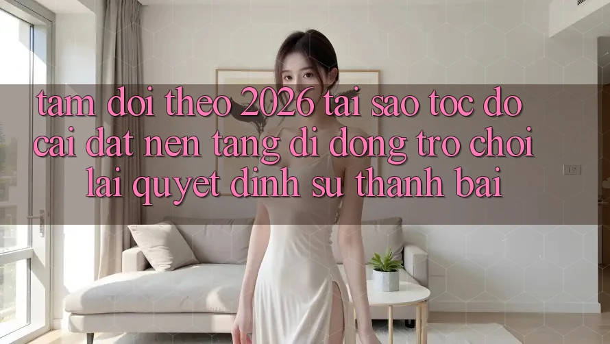Tầm Dõi theo 2026: Tại Sao Tốc Độ Cài đặt Nền tảng di động Trò chơi Lại Quyết Định Sự Thành Bại?