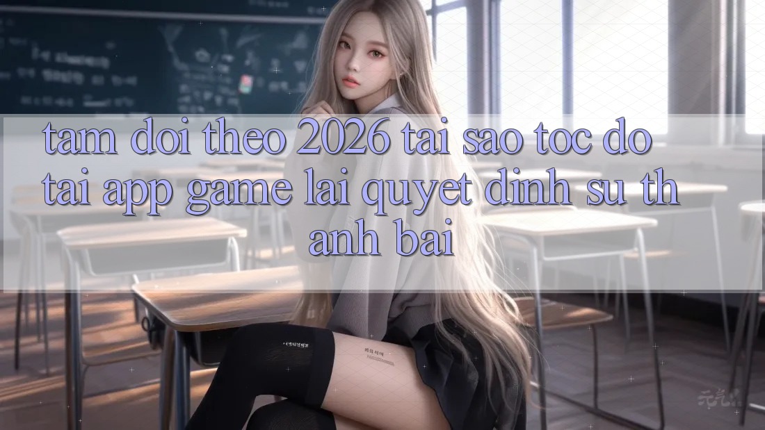 Tầm Dõi theo 2026: Tại Sao Tốc Độ Tải App Game Lại Quyết Định Sự Thành Bại? Tầm Dõi theo 2026: Tại Sao Tốc Độ Tải App Game Lại Quyết Định Sự Thành Bại?