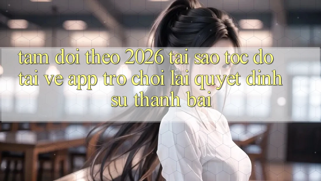 Tầm Dõi theo 2026: Tại Sao Tốc Độ Tải về App Trò chơi Lại Quyết Định Sự Thành Bại?