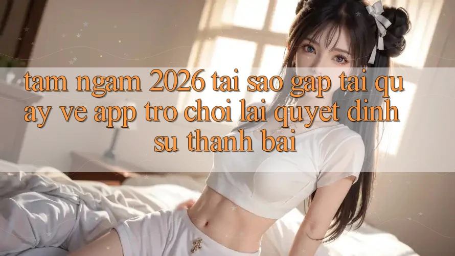 Tầm Ngắm 2026: Tại Sao Gấp Tải quay về App Trò chơi Lại Quyết Định Sự Thành Bại?