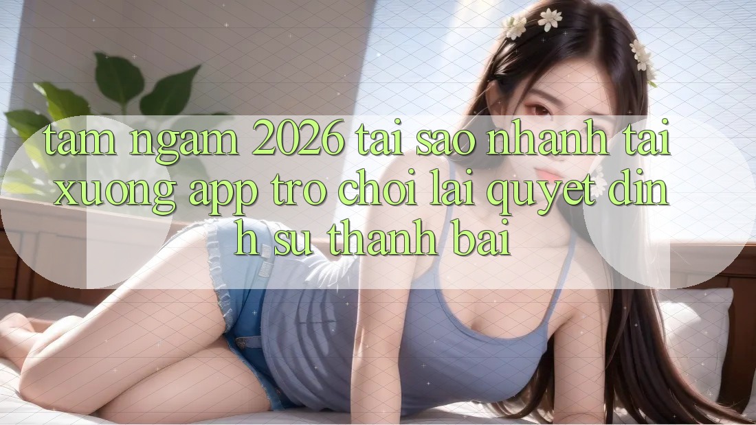 Tầm Ngắm 2026: Tại Sao Nhanh Tải xuống App Trò chơi Lại Quyết Định Sự Thành Bại?