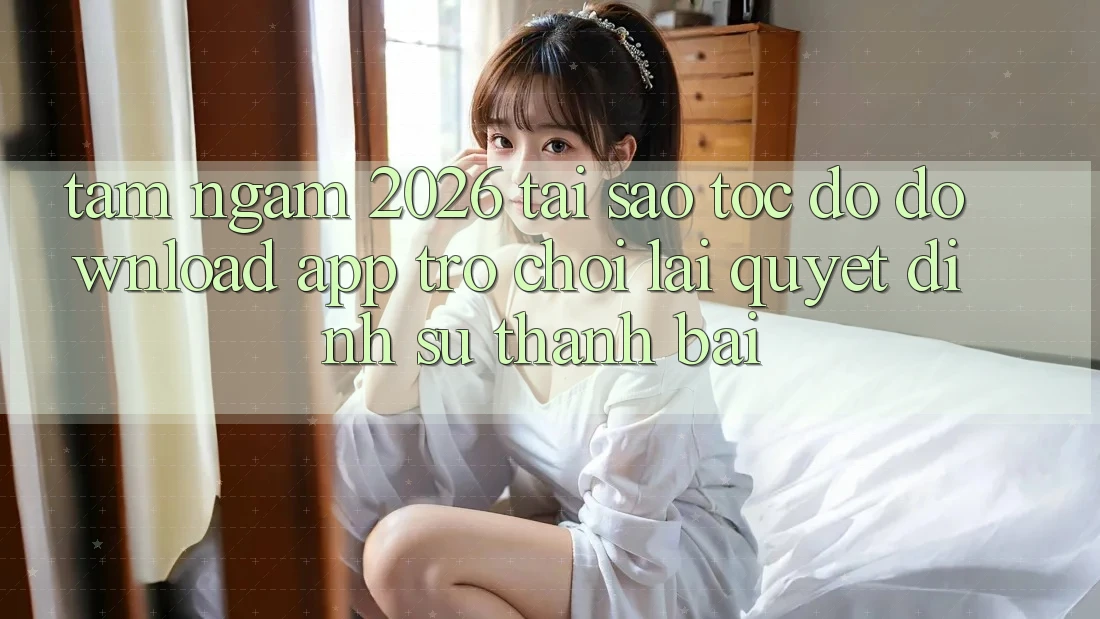 Tầm Ngắm 2026: Tại Sao Tốc độ Download App Trò chơi Lại Quyết Định Sự Thành Bại? Tầm Ngắm 2026: Tại Sao Tốc độ Download App Trò chơi Lại Quyết Định Sự Thành Bại?