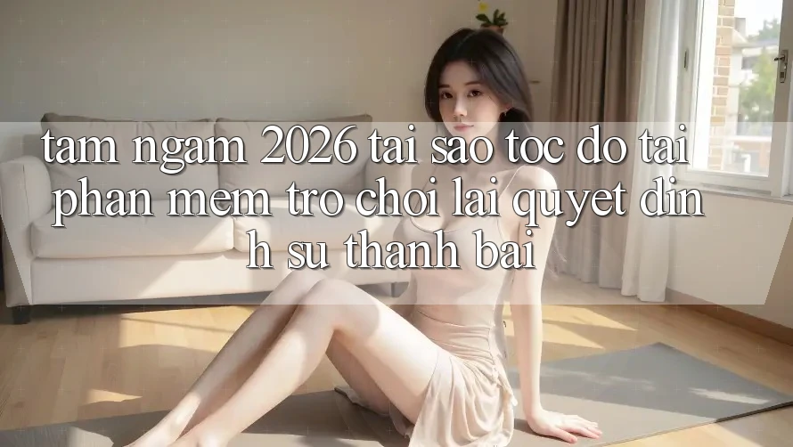 Tầm Ngắm 2026: Tại Sao Tốc Độ Tải Phần mềm Trò chơi Lại Quyết Định Sự Thành Bại? Tầm Ngắm 2026: Tại Sao Tốc Độ Tải Phần mềm Trò chơi Lại Quyết Định Sự Thành Bại?