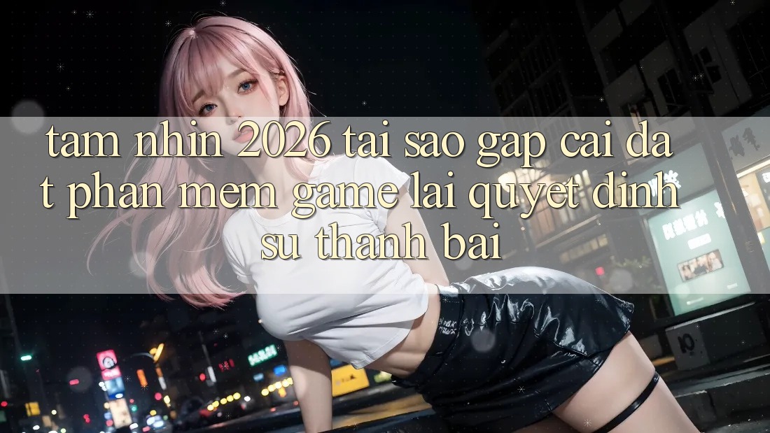Tầm Nhìn 2026: Tại Sao Gấp Cài đặt Phần mềm Game Lại Quyết Định Sự Thành Bại?