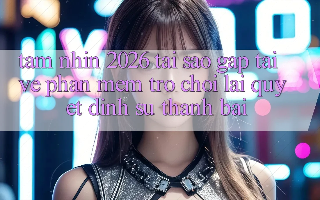 Tầm Nhìn 2026: Tại Sao Gấp Tải về Phần mềm Trò chơi Lại Quyết Định Sự Thành Bại?