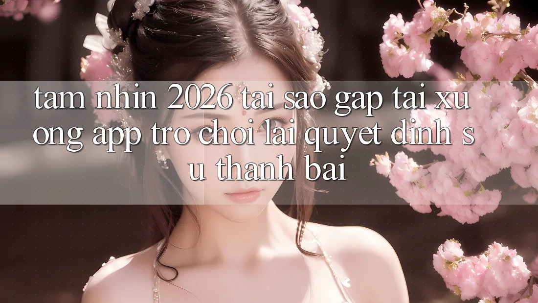 Tầm Nhìn 2026: Tại Sao Gấp Tải xuống App Trò chơi Lại Quyết Định Sự Thành Bại?
