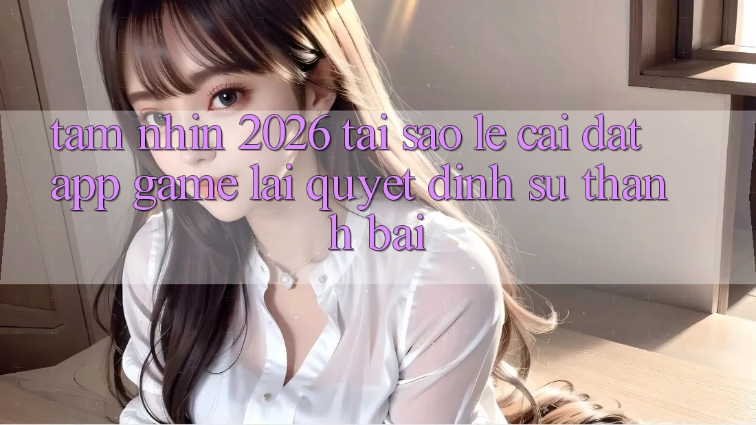 Tầm Nhìn 2026: Tại Sao Lẹ Cài đặt App Game Lại Quyết Định Sự Thành Bại?