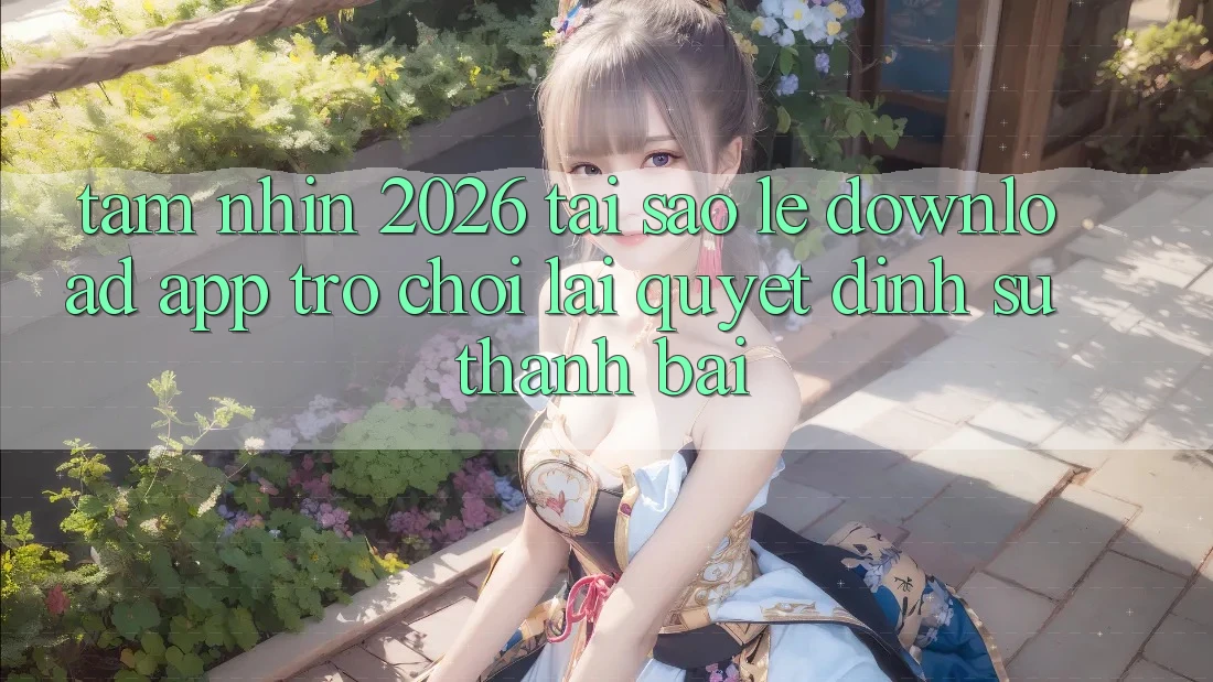 Tầm Nhìn 2026: Tại Sao Lẹ Download App Trò chơi Lại Quyết Định Sự Thành Bại?