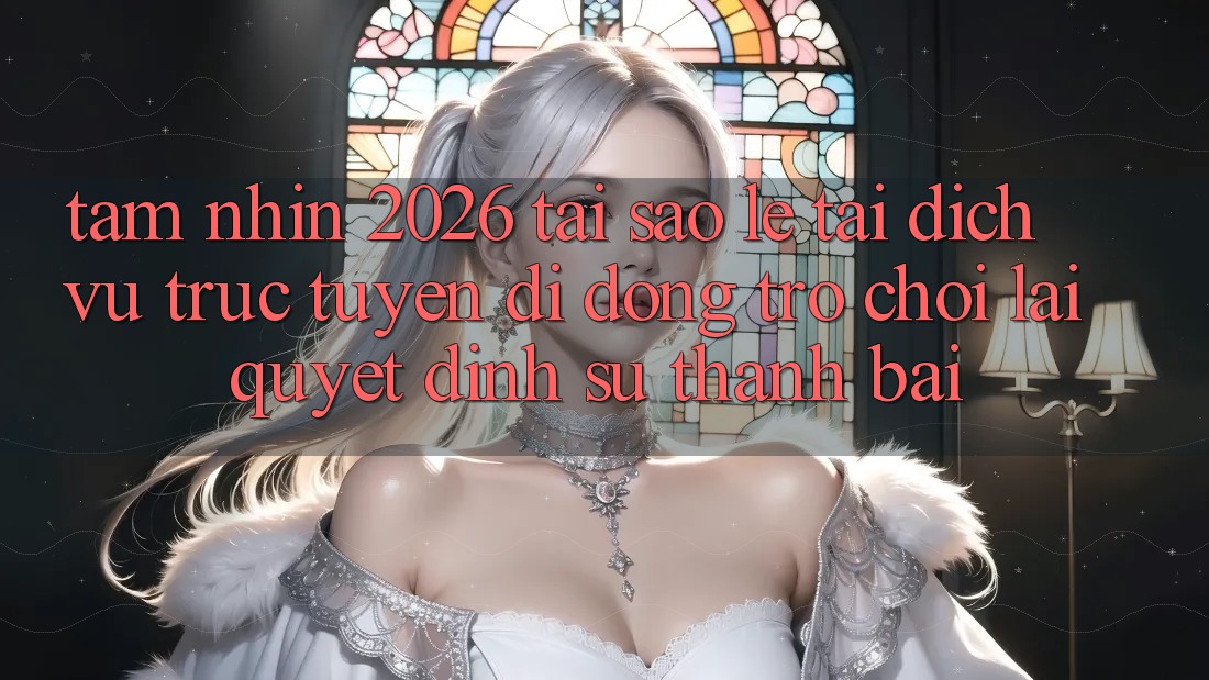 Tầm Nhìn 2026: Tại Sao Lẹ Tải Dịch vụ trực tuyến di động Trò chơi Lại Quyết Định Sự Thành Bại?