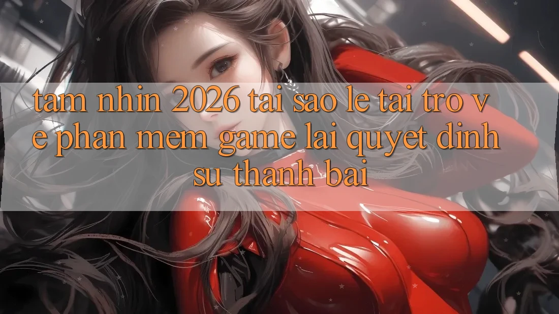 Tầm Nhìn 2026: Tại Sao Lẹ Tải trở về Phần mềm Game Lại Quyết Định Sự Thành Bại? Tầm Nhìn 2026: Tại Sao Lẹ Tải trở về Phần mềm Game Lại Quyết Định Sự Thành Bại?