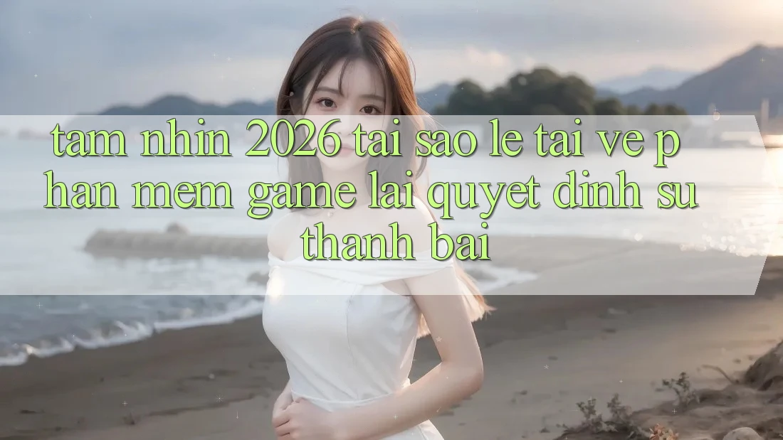 Tầm Nhìn 2026: Tại Sao Lẹ Tải về Phần mềm Game Lại Quyết Định Sự Thành Bại? Tầm Nhìn 2026: Tại Sao Lẹ Tải về Phần mềm Game Lại Quyết Định Sự Thành Bại?