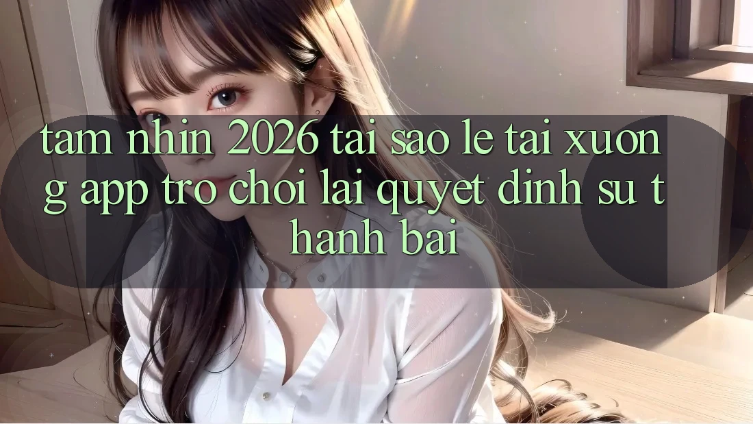 Tầm Nhìn 2026: Tại Sao Lẹ Tải xuống App Trò chơi Lại Quyết Định Sự Thành Bại?