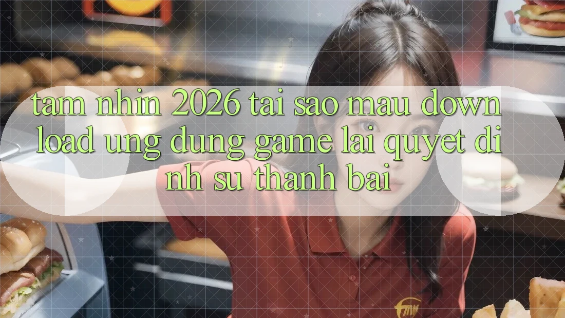 Tầm Nhìn 2026: Tại Sao Mau Download Ứng dụng Game Lại Quyết Định Sự Thành Bại?