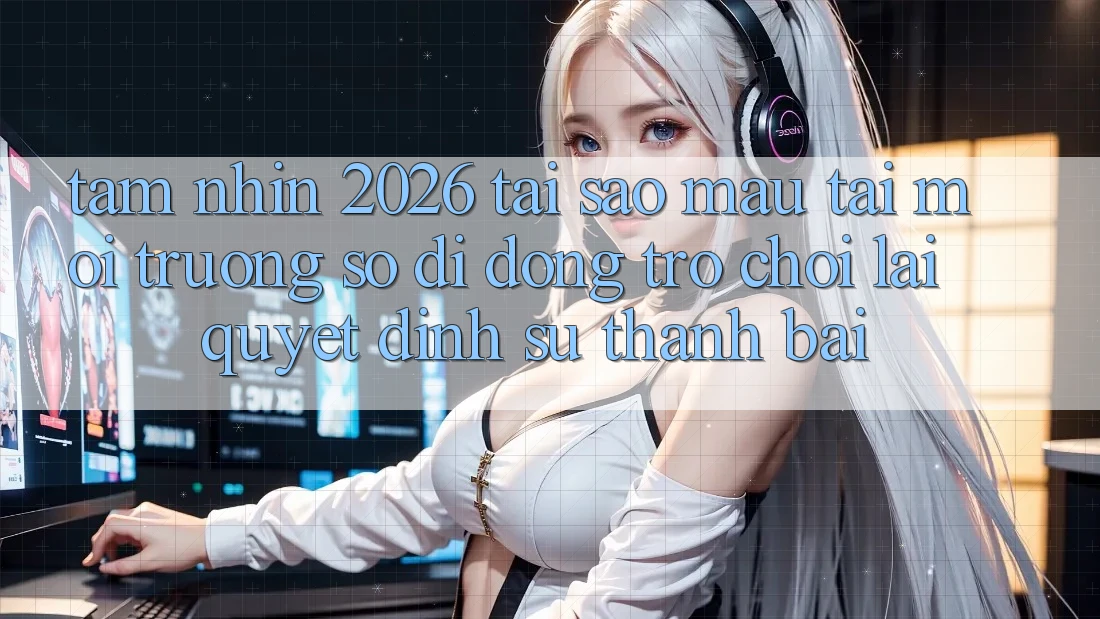 Tầm Nhìn 2026: Tại Sao Mau Tải Môi trường số di động Trò chơi Lại Quyết Định Sự Thành Bại?