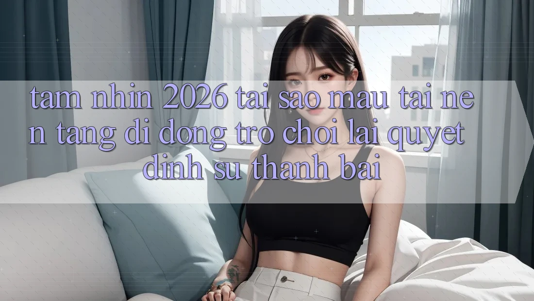 Tầm Nhìn 2026: Tại Sao Mau Tải Nền tảng di động Trò chơi Lại Quyết Định Sự Thành Bại? Tầm Nhìn 2026: Tại Sao Mau Tải Nền tảng di động Trò chơi Lại Quyết Định Sự Thành Bại?