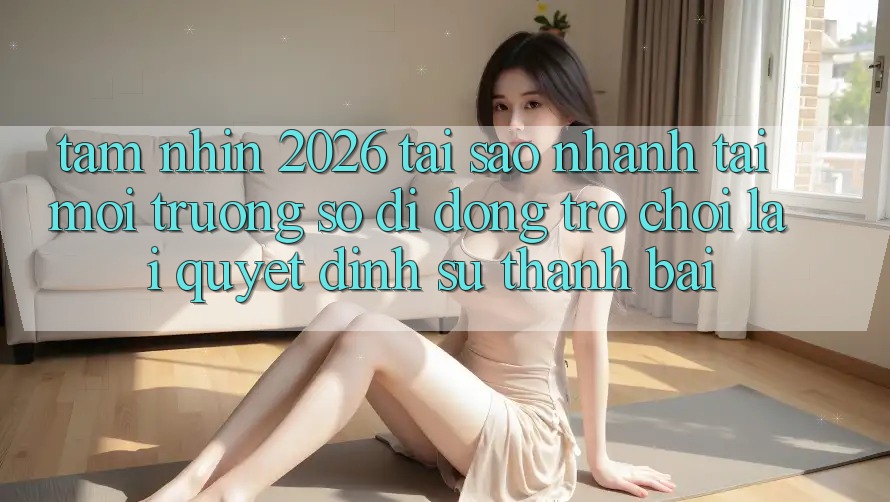 Tầm Nhìn 2026: Tại Sao Nhanh Tải Môi trường số di động Trò chơi Lại Quyết Định Sự Thành Bại?