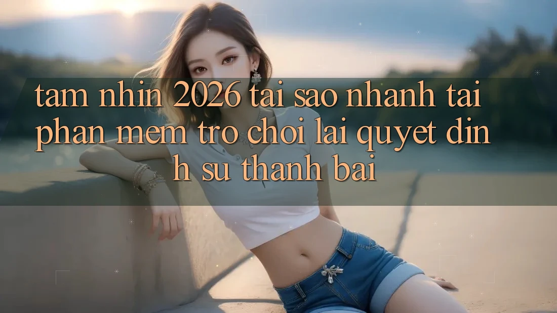 Tầm Nhìn 2026: Tại Sao Nhanh Tải Phần mềm Trò chơi Lại Quyết Định Sự Thành Bại?