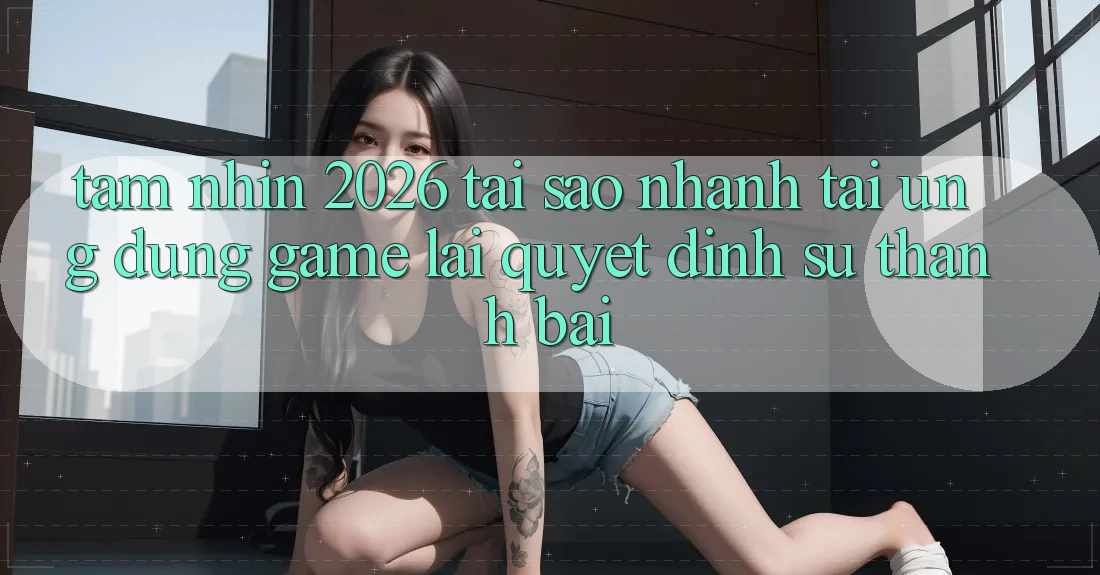 Tầm Nhìn 2026: Tại Sao Nhanh Tải Ứng dụng Game Lại Quyết Định Sự Thành Bại?