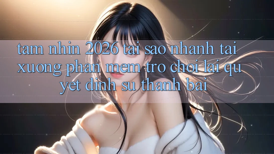 Tầm Nhìn 2026: Tại Sao Nhanh Tải xuống Phần mềm Trò chơi Lại Quyết Định Sự Thành Bại?