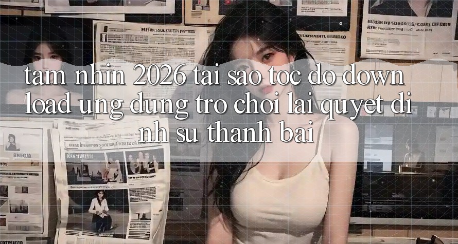 Tầm Nhìn 2026: Tại Sao Tốc Độ Download Ứng dụng Trò chơi Lại Quyết Định Sự Thành Bại?