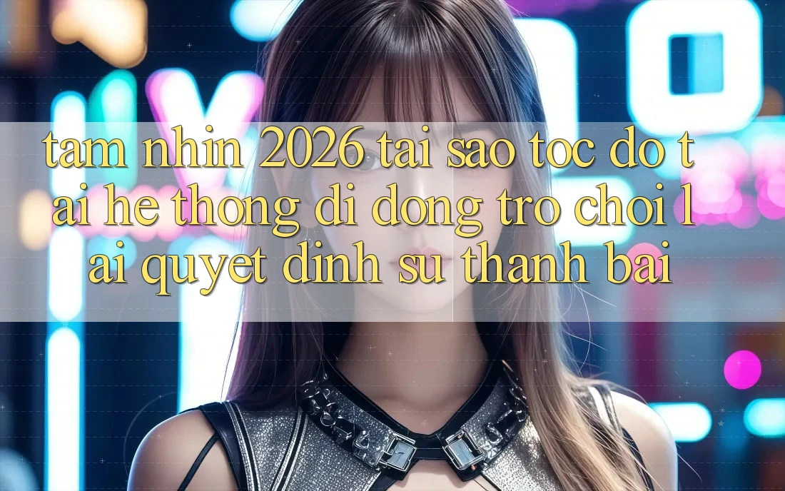 Tầm Nhìn 2026: Tại Sao Tốc Độ Tải Hệ thống di động Trò chơi Lại Quyết Định Sự Thành Bại?